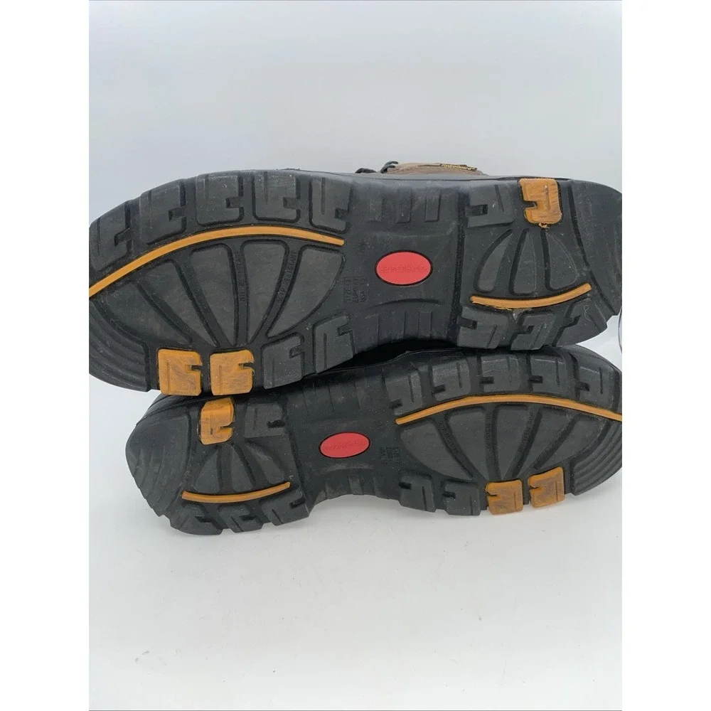 Rock Rooster Men Brown Steel Toe Boots Size 13 Slip‎ Water Resistant Industrial